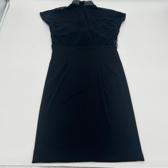 Vintage Stenay Beaded Mesh Dress – Size 8 – Whimsy Goth Romantic Academia Party - Picture 6 of 12